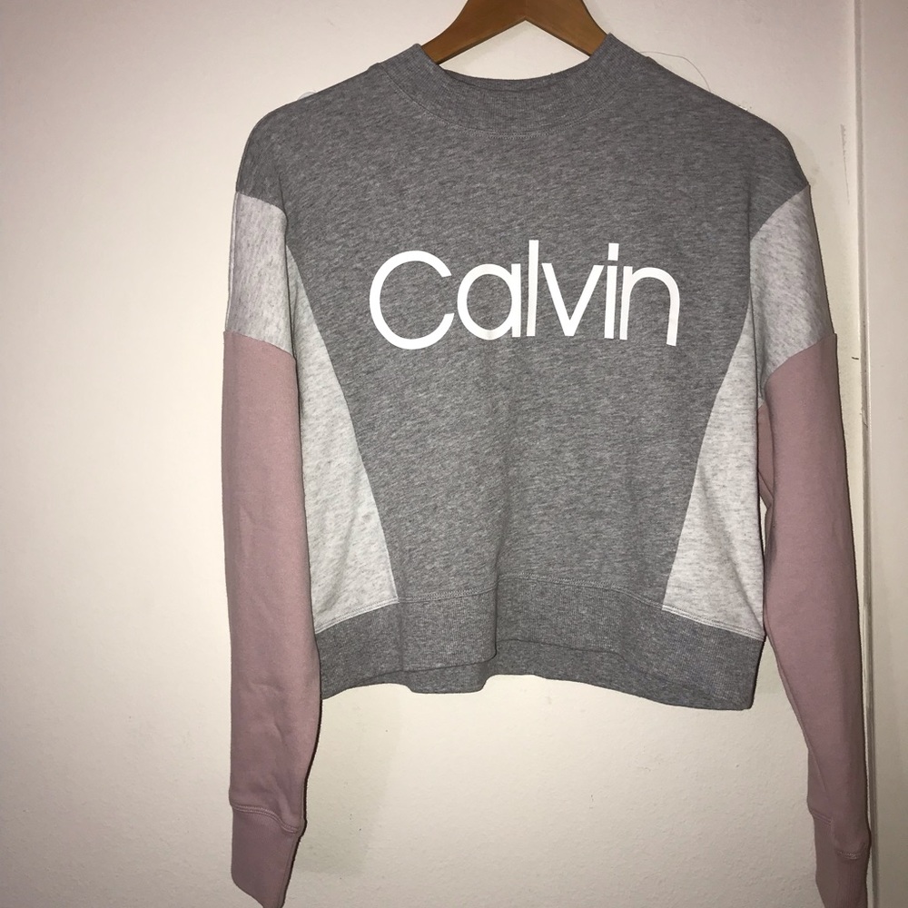 Calvin Klein cropped sweatshirt